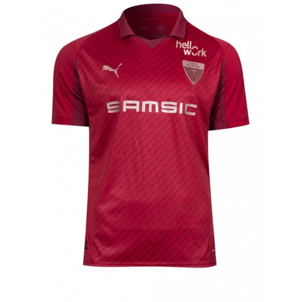 Rennais 125 years red jersey 2026-2027